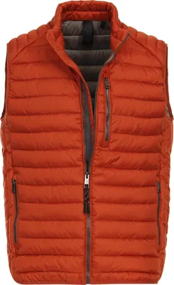 Immagine prodotto di CASAMODA gilet trapuntato outdoor da uomo con collo alto Regular Orange M