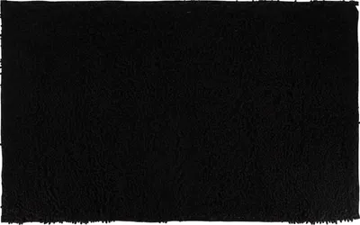Produktbild von Tendance Badvorleger aus Mikrofaser - Hochflor - schwarz - 50 x 80 cm