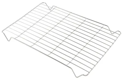 Grillrost-Einschub für Backöfen, Edelstahl, 390x320x30 mm
