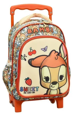 Produktbild von Javoli Disney Bambi Süßer rollender Kinderrucksack, Tasche 30 cm