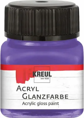 Image de Kreul 79225 Peinture acrylique Violet 20 ml 1 pc
