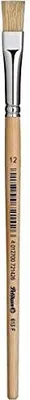 Produktbild von Pelikan Borstenpinsel 613 F Gr. 12 unlackierter Holzstiel