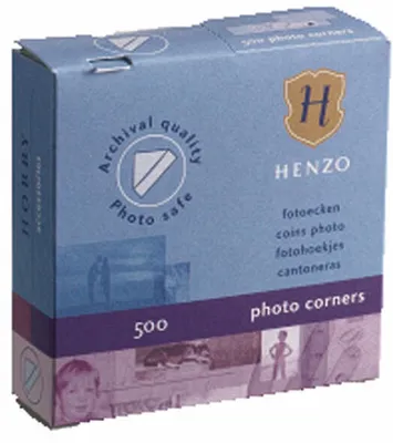 Obrázok produktu pre Henzo foto rohy 500 kusov transparentné