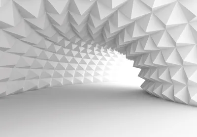 Produktbild von Vlies Fototapete 3D EFFEKT Tunnel 368x254 cm inkl. Kleister Modern Fototapeten Vliestapete Wohnzimmer Schlafzimmer Tapete Wandtapete Motivtapete