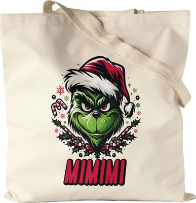 Produktbild von Mimimi Jutebeutel Anti Weihnachten Weihnachtshasser Lustig Ironie Xmas