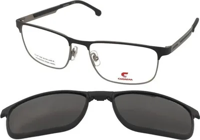 Produktbild von Carrera CA 8921/C MATTE BLACK DARK RUTHENIUM/ GREY 56/18/145 Herrenbrillen Brillen