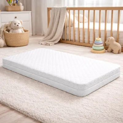 Produktbild von HAGO24 Kindermatratze 90x200cm Babymatratze Kaltschaum Allergikergeeignet Einzelbett Atmungsaktiv Waschbarer Bezug Schadstofffrei