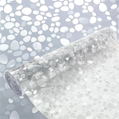 Produktbild von Selbsthaftend Fensterfolie 90x25 cm - Diana - Sichtschutzfolie Fenster Milchglas Design statisch haftend - Fensterfolie Halbtransparent für Bad und Büro - Tageslicht genießen, Sichtschutz erhalten