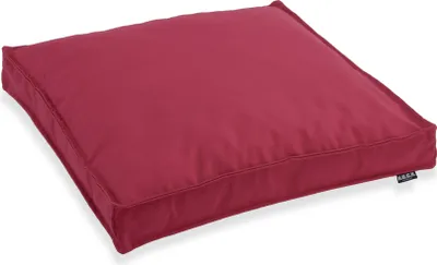 Produktbild von H.O.C.K. Classic Uni Outdoor Sitzkissen - 50x50x5cm Stuhlkissen für Draußen - Wetterfestes Polster Himbeer Raspberry