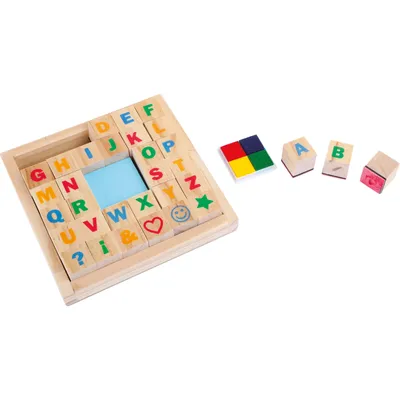 Produktbild von Stempel-Set Alphabet