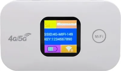 Router CPE 5G Portatile Ciciglow Con Slot SIM - WiFi 6 Mesh, Antenne Integrate, Spina Europea