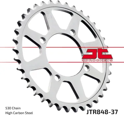 Immagine prodotto di Pignone JT Pignoni 530 37Z diametro interno 74 mm cerchio di bulloni 92 mm