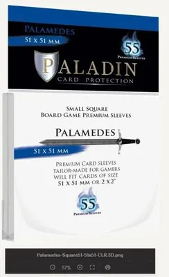 Image de Paladin - Pochettes de cartes Palamedes (51x51mm)