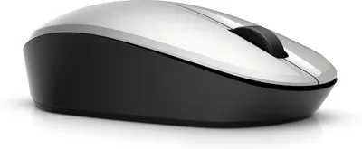 Produktbild von HP Dual-Mode-Maus, Beidhändig, Optisch, RF Wireless + Bluetooth, Schwarz, Silber