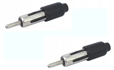 Produktbild von DBautomotive DIN Antennenstecker Kfz mit Druckschutz 2 Stück