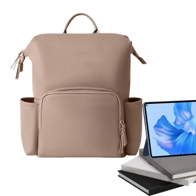 Imagen del producto de Mochila multifuncional para pañales, ideal para hombres y mujeres