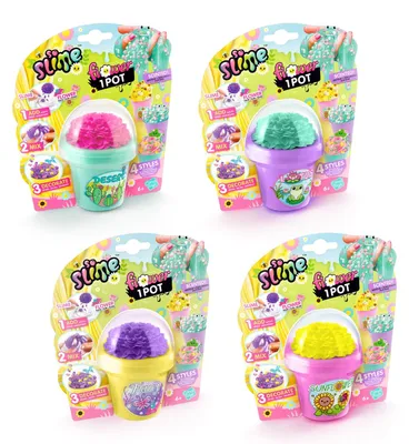 Produktbild von Canal Toys - So Slime Slime Flower – Duftschleim im Topf mit Farbblume – Farbe m