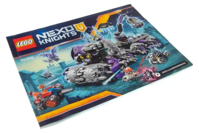 Produktbild von 1x Lego Bauanleitung Buch Nexo Knights Jestro's Hauptquartier 70352