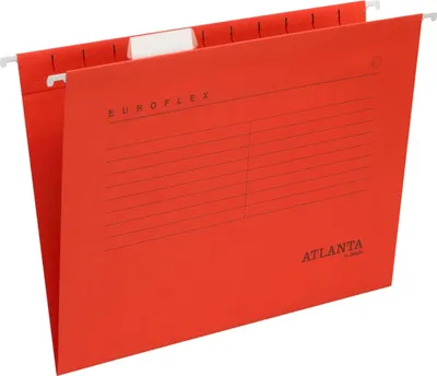 Obrázok produktu pre Závesný pilník Euroflex A4 červený balenie po 25 ks