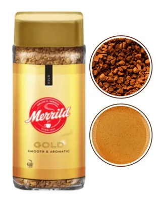 Zdjęcie produktu dla Lavazza Merrild Gold Original rozpuszczalna kawa arabica 100g