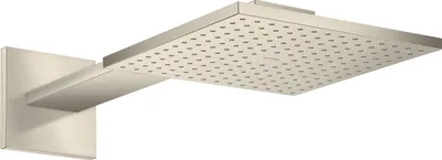Produktbild von hansgrohe AXOR ShowerSolutions Kopfbrause 250/250 2-jet,Wandanschluss, Brausearm 450 mm, 35310820