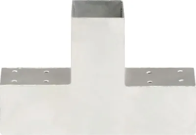 Produktbild von Stabli Pfostenverbinder 4er-set - T-Form Verzinktes Metall 71 x 71 mm - DE859902 - Zaunzubehör