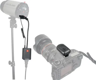 Obrázek produktu pro Andoer Universal AC-04 4kanálová bezdrátová rádiová studiová spoušť pro stroboskop