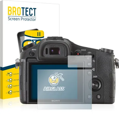Produktbild von BROTECT Schutzglas für Sony Cyber-Shot DSC-RX10 Schutzfolie Panzer Folie Glas Display Schutz klar