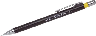 Immagine prodotto di Matita a mina sottile Geo-Pen 0,35 mm nera, confezione da 10 pezzi