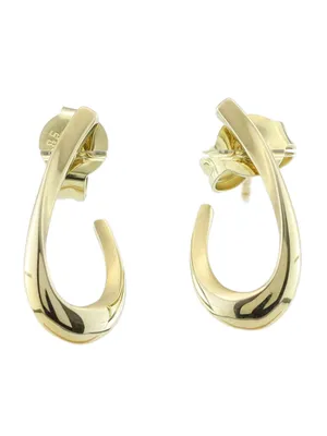 Produktbild von MIAMAR 1167138 Damen Ohrstecker 14 Karat (585) Gelbgold Gold