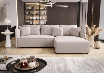Produktbild von Ecksofa mit Schlaffunktion MILANO R Poso 100 Rechts