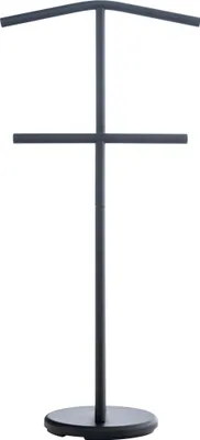 Produktbild von Herrendiener TOM - 50x28x107cm, Metall, Schwarz | Kleiderständer Garderobenständer