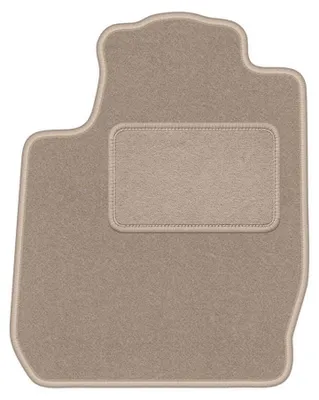 Produktbild von Fahrermatte Velours für Ford StreetKa 2003-2006 (Cabrio) – 1-tlg, Beige, passgenau – Wielganizator LUX