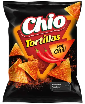Produktbild von Chio Tortillas Hot Chili 110g