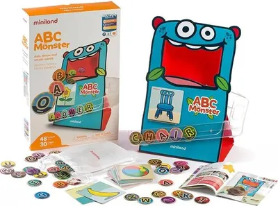Immagine prodotto di Giocattolo educativo Miniland Abc Monster Multicolore Multicolore Taglia unica