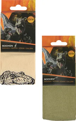 Produktbild von Jurassic World Kinder Socken Set 6 Paar, Größe:27-30