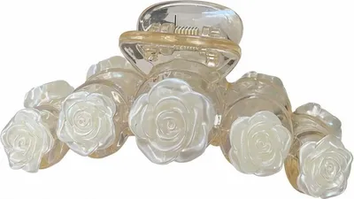 Zdjęcie produktu dla Flamenco Mystique Ozdobna Spona do Vlasů XL 10x4 cm, Černá, z Umělého Materiálu