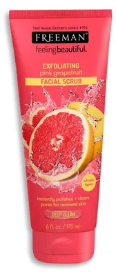 Immagine prodotto di Freeman Scrub esfoliante viso al pompelmo rosa, 6 fl oz (175 ml)