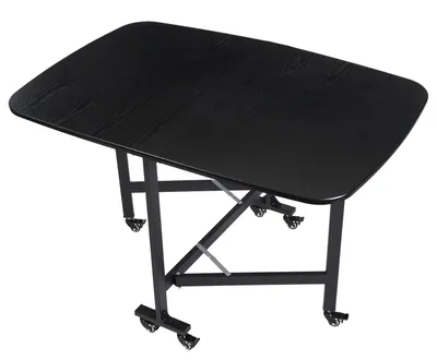 Immagine prodotto di Tavolo da pranzo pieghevole - Tavolo pieghevole - Struttura in plastica - Da montare - Stile moderno - Dimensioni da chiuso: 80×55×10 cm - Portata: 100 kg