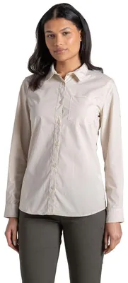 Produktbild von Craghoppers Kiwi Iii Langarmhemd Beige 42 Damen Beige 42