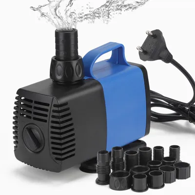 Productafbeelding van Vijverpomp 3500L/H met filterfunctie en 5 sproeikoppen voor aquaria en fonteinen