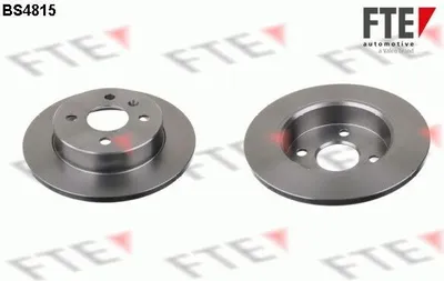 Produktbild von 2x FTE Bremsscheibe 9072181 hinten für OPEL Meriva A (X03) Astra H Caravan (A04)