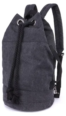 Image de Elzusha - Sac de sport, sac de voyage et sac à dos, couleur noire