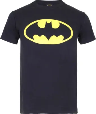 Produktbild von Batman - T-Shirt für Herren TV461 (L) (Schwarz/Gelb)