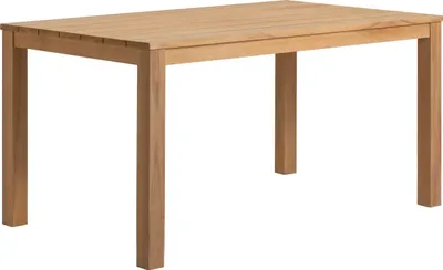 Produktbild von Dehner Gartentisch Havanna, Holztisch mit bis zu 6 Sitzplätzen, 150 x 76 x 90 cm B/H/T, FSC®-es Teakholz, braun