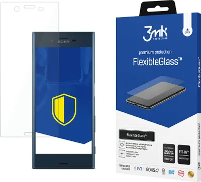Produktbild von 3mk Display Hybridglas FlexibleGlass für Sony Xperia XZ 0,3mm 7H