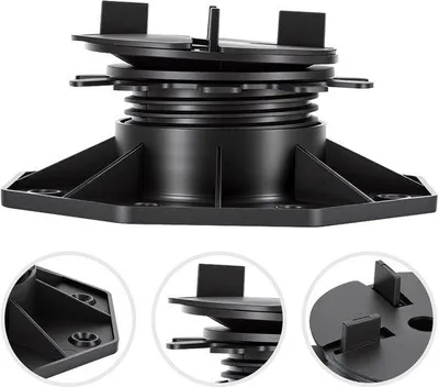 Immagine prodotto di Supporti regolabili per terrazze 70-145 mm per lastre, mattoni e pietra naturale - Facili da montare