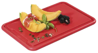 Produktbild von Zassenhaus Tranchierbrett PROFI, rot 36 x 23 cm