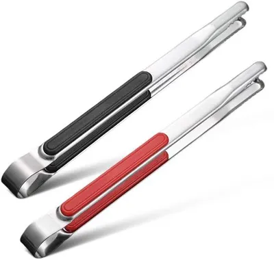 Produktbild von Keukentangen aus rostfreiem Stahl mit Komfortgriffen - 25,5 cm