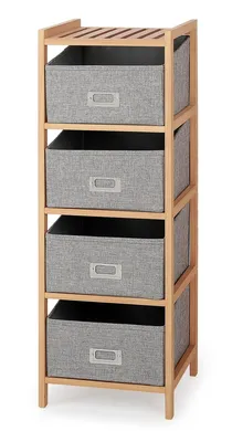 Obrázek produktu pro Halmar Regál REG-10 - přírodní/šedá
